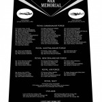 Memorial in Pennfield Provincial Park.