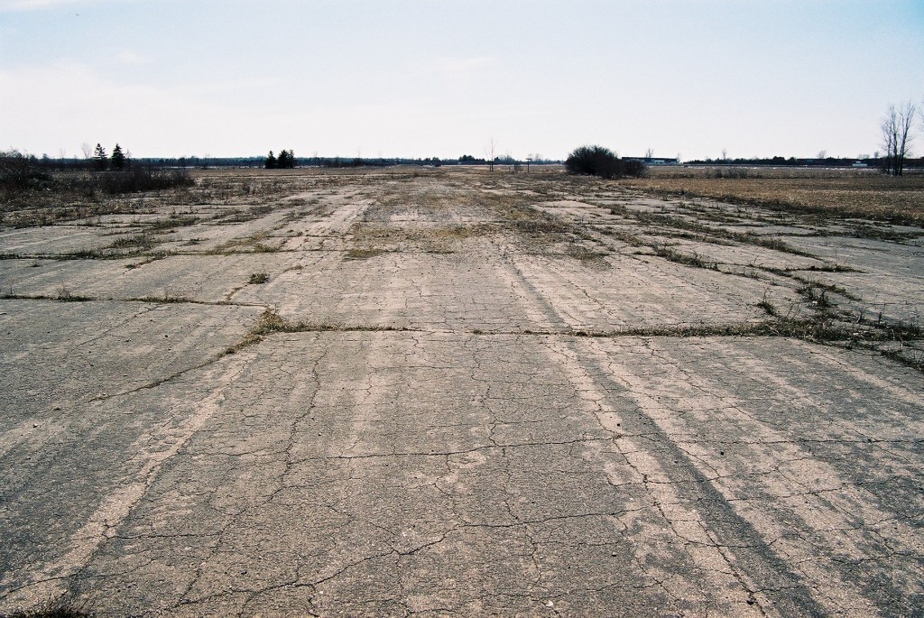 Abandoned runway 2006 Canadian Military History